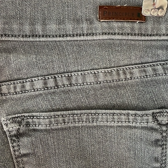 Principle Denim Innovator Light Gray Skinny Jeans Size27 - Picture 5 of 10